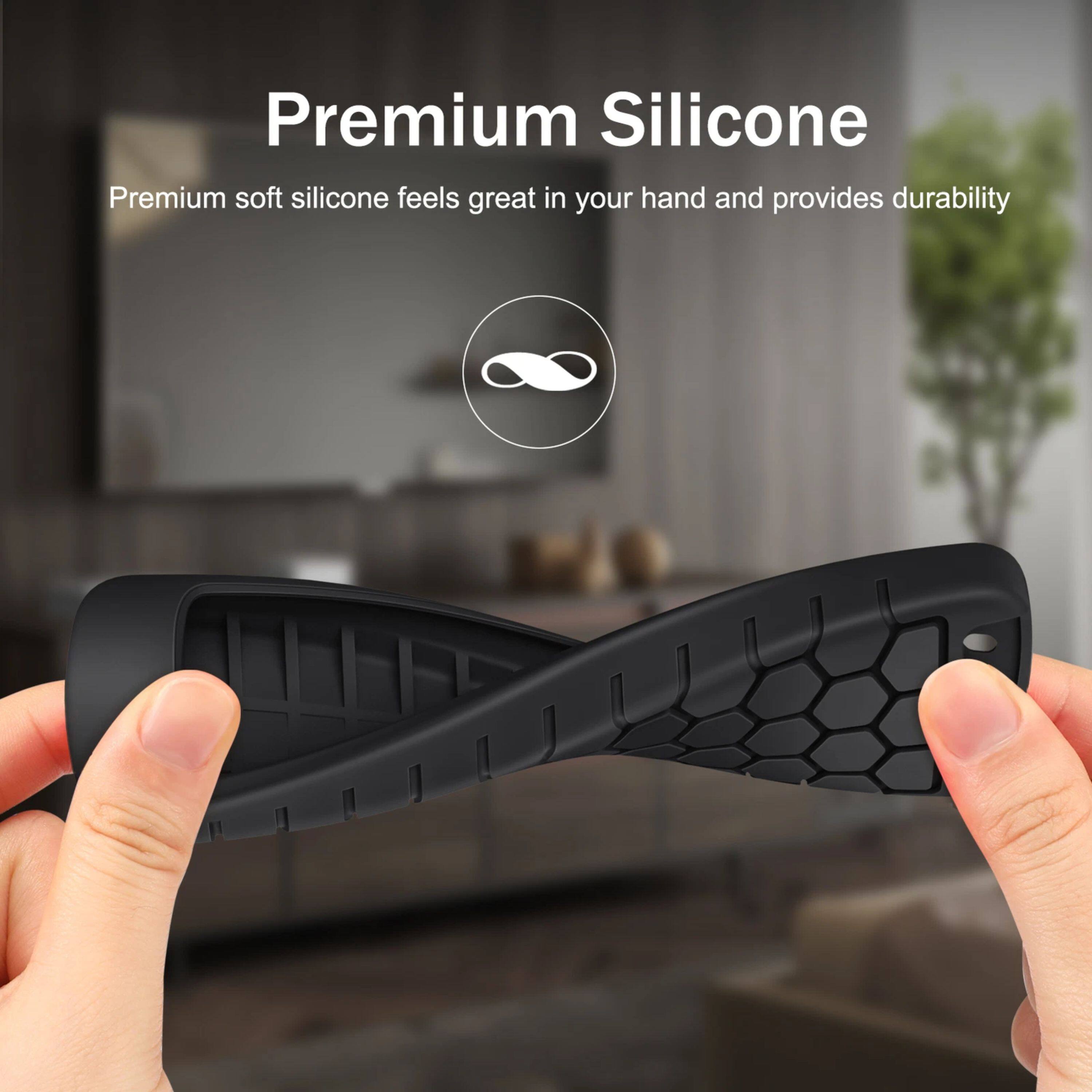Premium Silicone  
Premium soft silicone feels great in your hand and provides durability