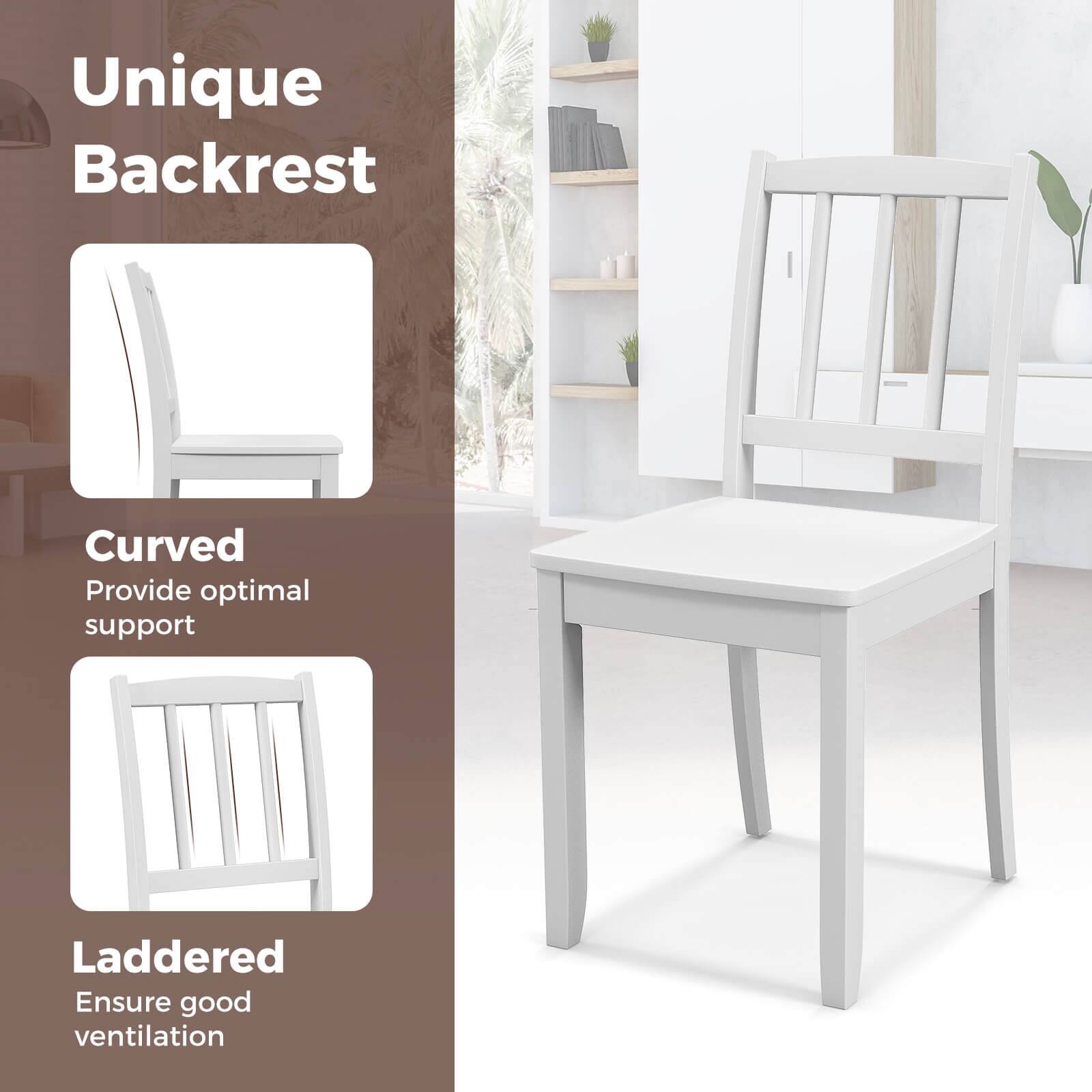 Unique Backrest Curved Provide optimal support Laddered Ensure good ventilation