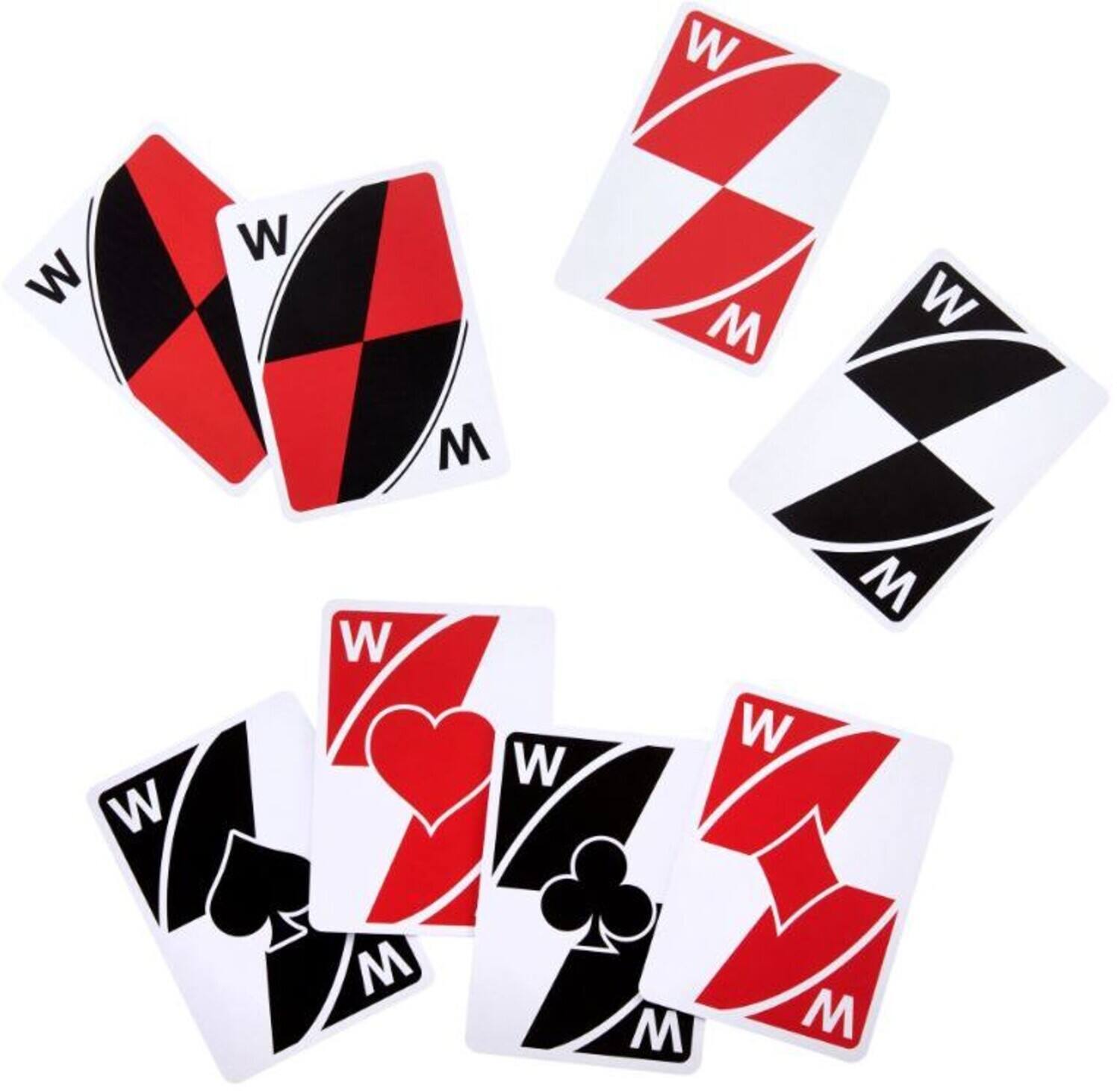 Alt View 3. Mattel - Mattel Games - Wild Twists Playing Cards By UNO   - GAMES (MISC) - Multicolor.