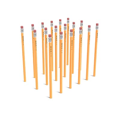 Front. TRU RED - TRU RED™ Wooden Pencil, 2.2mm, #2 Medium Lead, 48/Pack (TR58561).