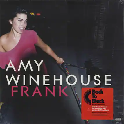 AMY WINEHOUSE
FRANK
Back To Black
Includes A Voucher To Download MP3 Version Of The Album