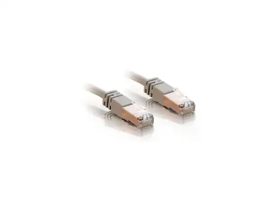 Front. Cables to Go - C2G 27270 Cat5e Cable - Snagless Shielded Ethernet Network Patch Cable, Gray (50 Feet, 15.24 Meters).