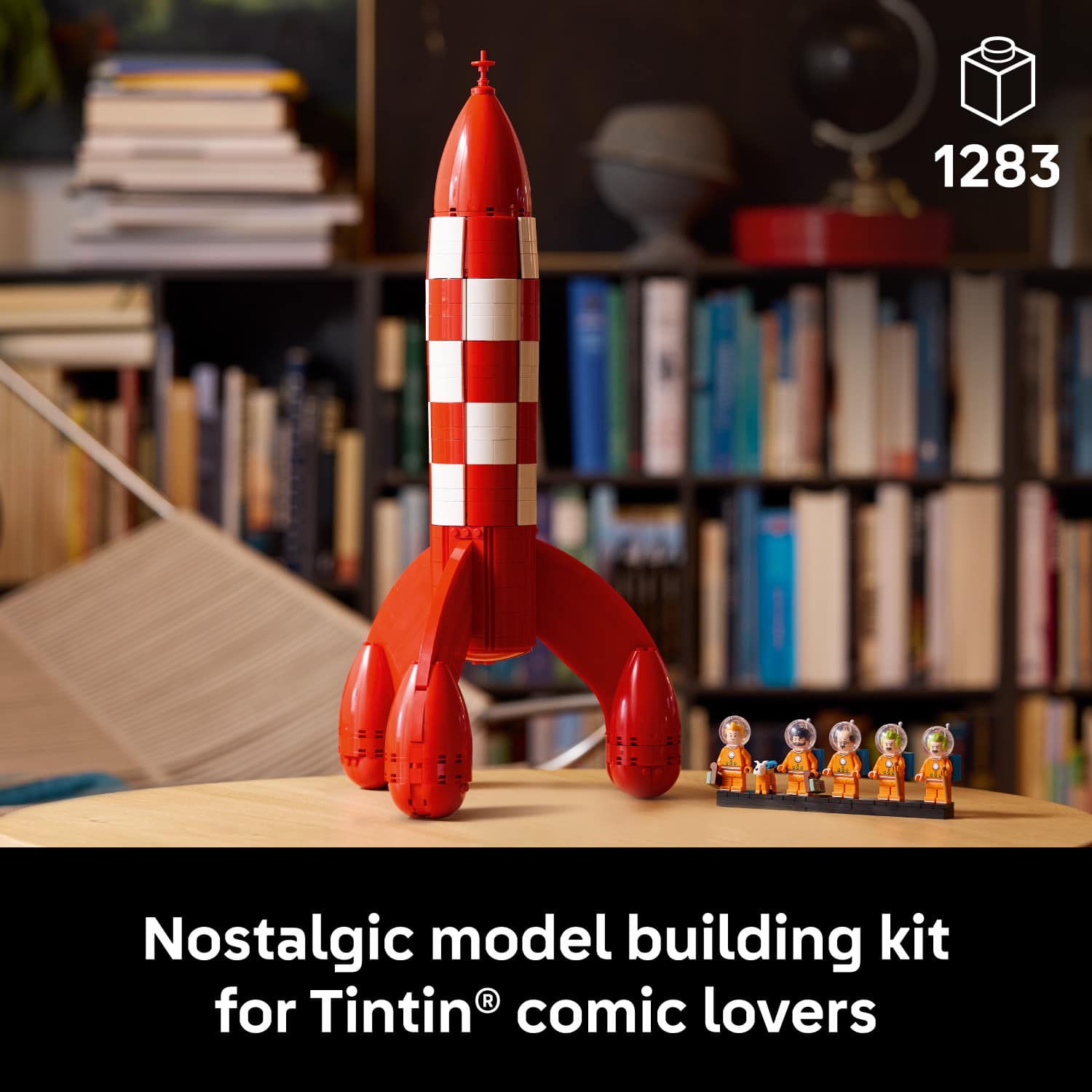 LEGO Ideas Tintin Moon Rocket Building Set 21367 - Best Buy