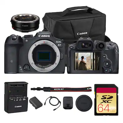 Canon
MOUNT ADAPTER EF-EOS R
Canon
Canon
EOS R7
AF-ON
INFO
8 SET
MF
AF
EOS R7
Canon
2 100% CHARGE 0 SA Canon
Canon
Canon
a S XC 64%