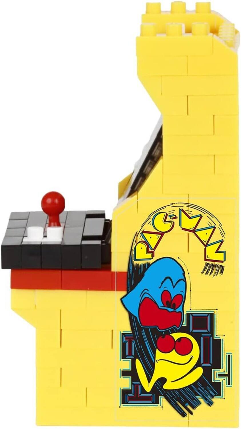 Alt View 2. PopMarket - Nanoblock - PAC-MAN - Character Collection - Arcade Machine Building Kit  - COLLECTABLES - Multicolor.