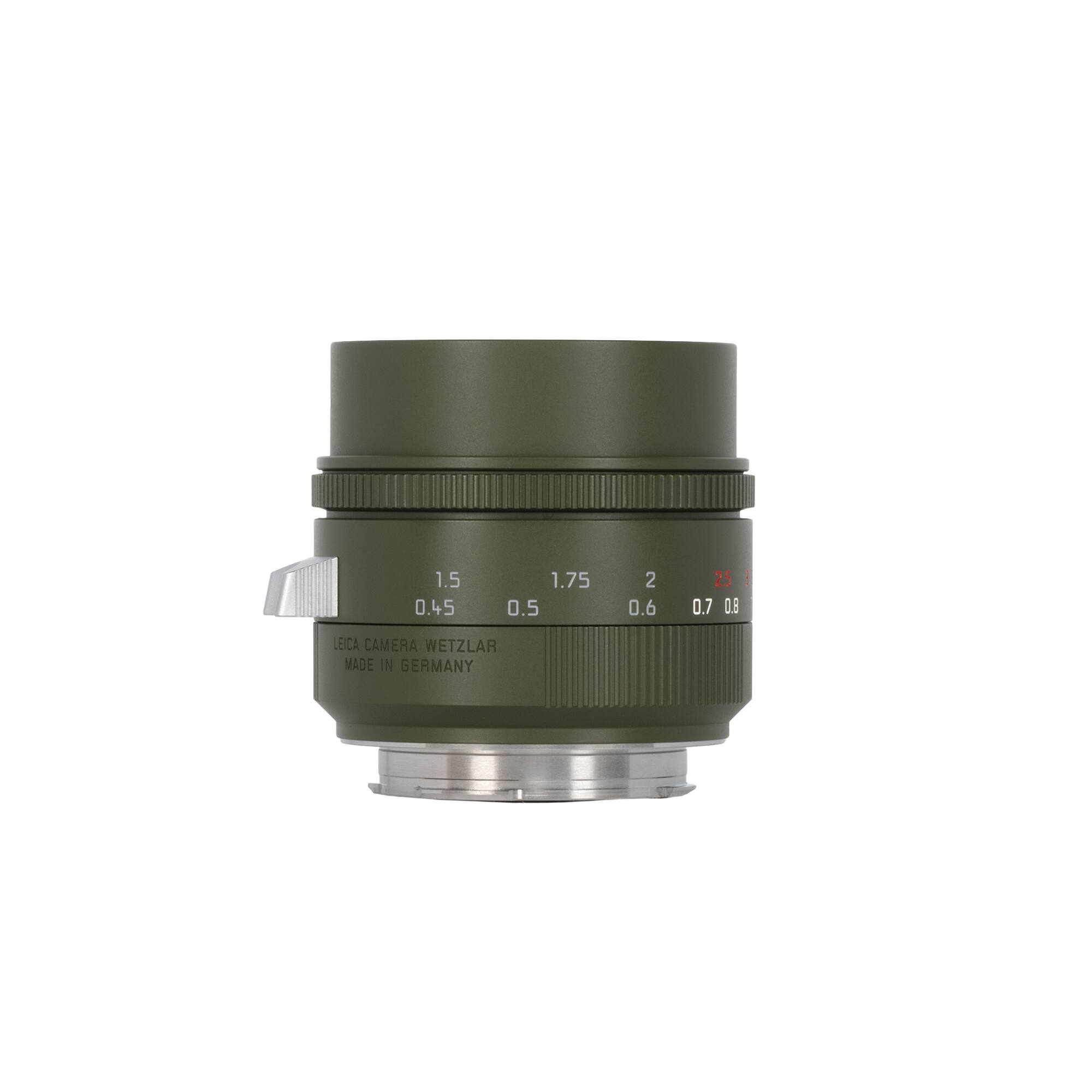 1.5 0.45 1.75 0.5 2 0.6 2.5 I 0.7 0.8 LEICA CAMERA WETZLAR MADE IN GERMANY