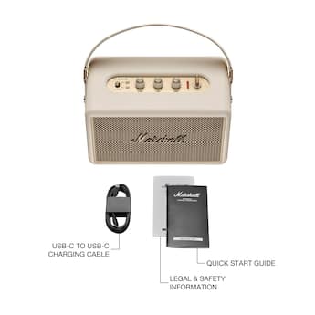 Marshall Kilburn III Portable Wireless Bluetooth Speaker with Bass Marshall Kilburn III Portable Wireless Bluetooth Speaker with Bass