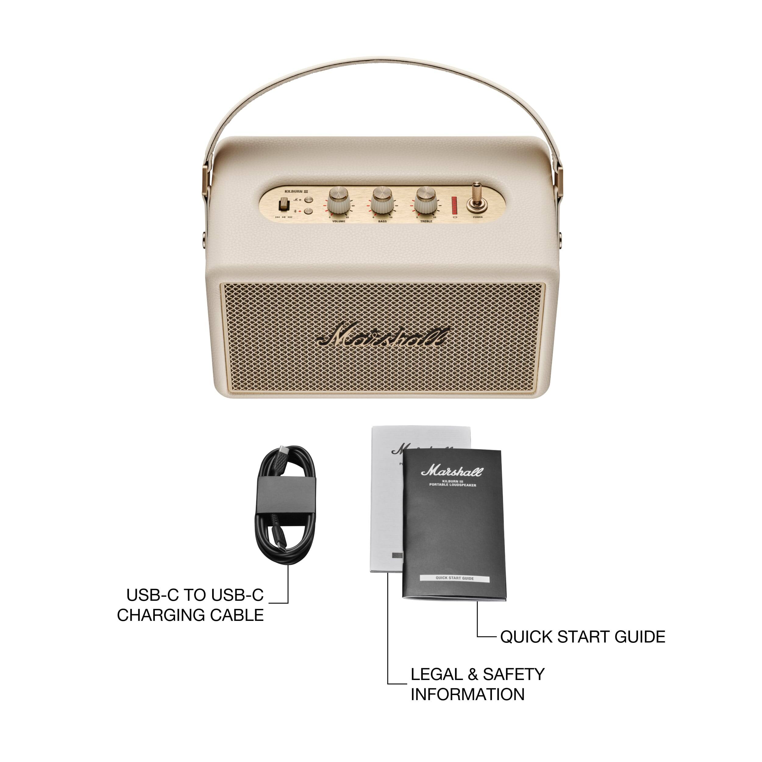 Marshall Marshall USB-C to USB-C charging cable Quick Start Guide Legal & Safety Information