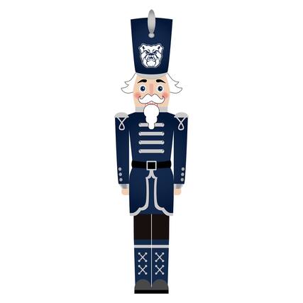Front. Fan Creations - Butler Bulldogs 46" Nutcracker Leaner - Multicolor.