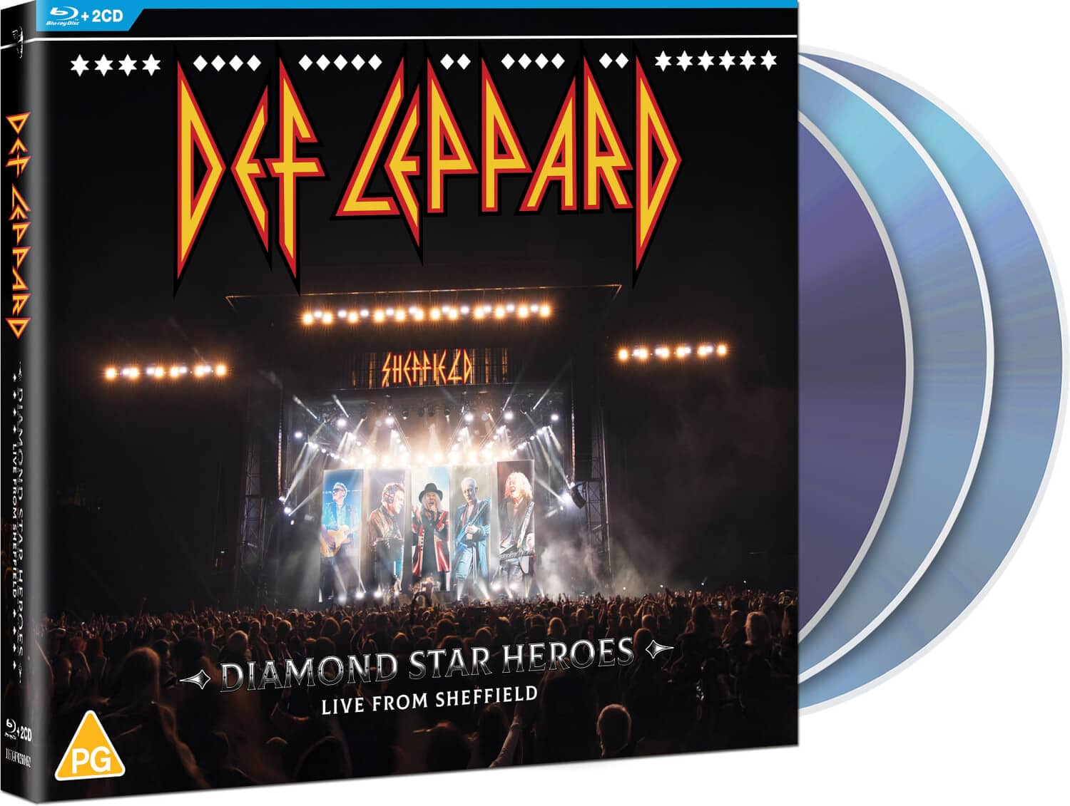 Def Leppard - Diamond Star Heroes: Live From Sheffield   - COMPACT DISCS [CD] price history on PriceWatchPro