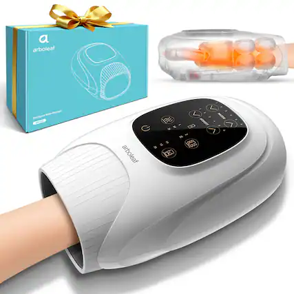 a arboleaf Hand Massager - Intelligent NTRN Model arboleaf. - a 2 R 2 MODE INTENSITY a i . .E i H a -- - E a O 15 20 x . .