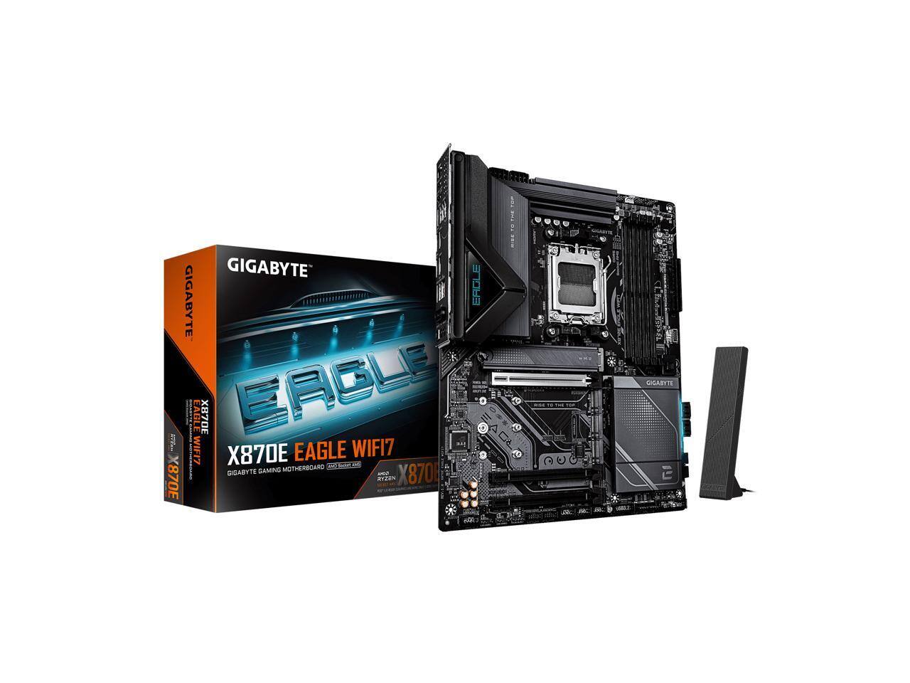 GIGABYTE EAGLE X870E EAGLE WIFI7 X870E EAGLE WIFI7 MOTHERBOARDS GIGABYTE GAMING MOTHERBOARD CASA SPAREERS - X870 870E RYZEN

13P THE Fate MSE
TO -
T.COM
Lasters GIGABYTE
NBA