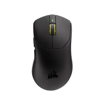 Front. CORSAIR - SABRE v3 PRO PureVector ULTRALIGHT ERGO 41g Gaming Mouse with Personalized Directional Sensitivity - Black.