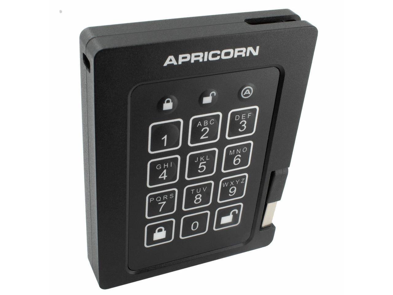 APRICORN

1 ABC 2 DEF 3  
4 GHI 5 JKL 6  
7 PQRS 8 TUV 9  
0 WXYZ  

A