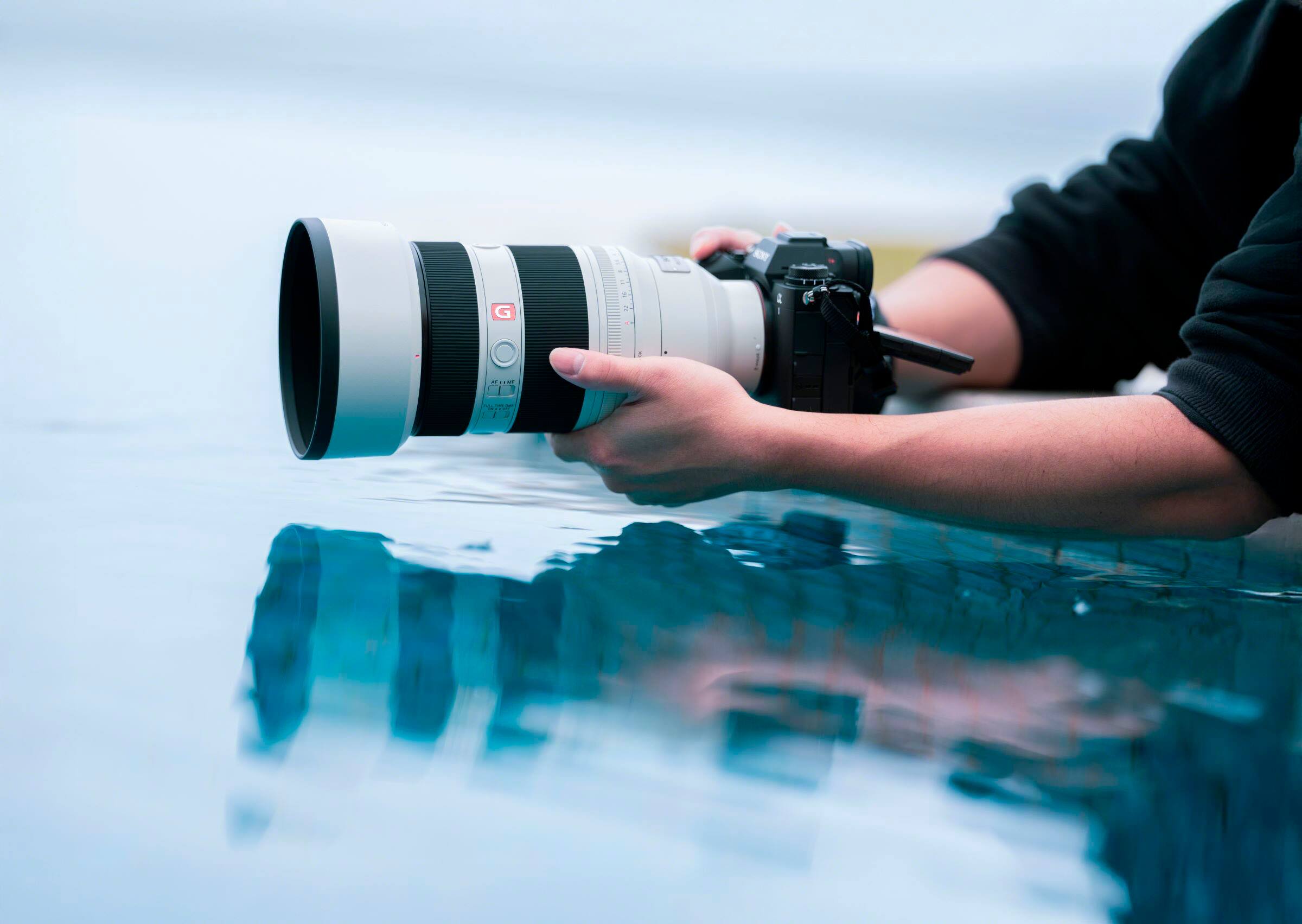 Alt View 11. Sony - FE 50-150 F2 G Master Lens - White.