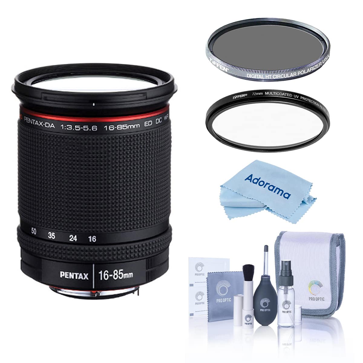 Bundle - PENTAX - PNTX HD DA 16-85 F3.5-5.6 ED FILTER KIT