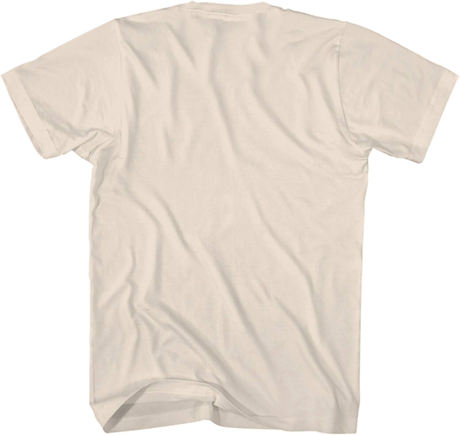 Alt View 1. PopMarket - Weezer - Weezer - Weezer Logo T-Shirt - Large Natural TS0100WZRA3   - APPAREL - Multicolor.