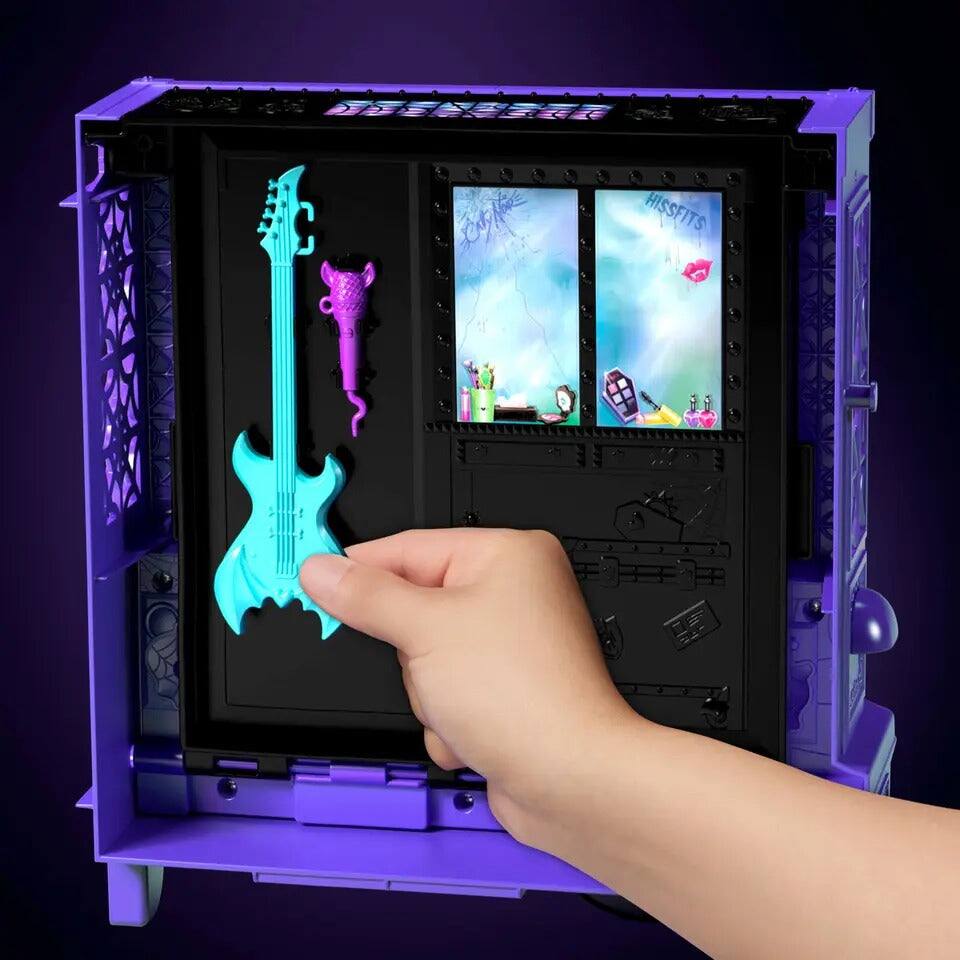 Alt View 8. Mattel - Mattel - Monster High Monster Draculaura Doll and Fangtastic Rockin' Food Truck Playset   - Collectibles - Multicolor.