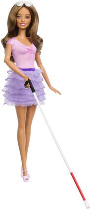 Mattel - Barbie Fashionista Purple Ruffle Skirt, Latina - COLLECTIBLES - Multicolor