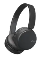 JVC - HA S35BT Wireless On-Ear Headphones - Black - Front_Zoom