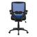 Alt View 14. CorLiving - WHR-505-O Workspace High Mesh Back Office Chair in Blue - Blue.