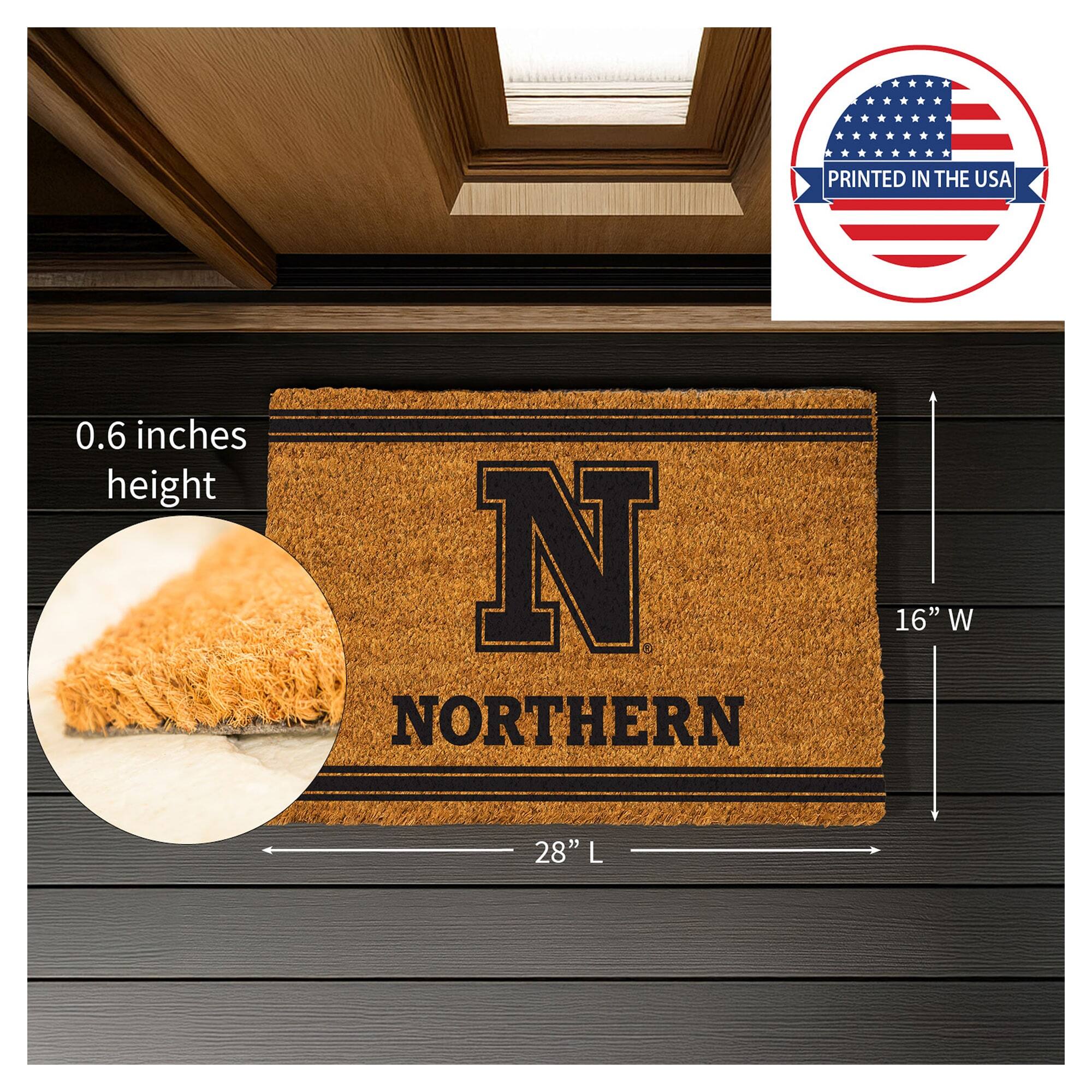 PRINTED IN THE USA  
0.6 inches height  
N  
NORTHERN  
16" W  
28" L