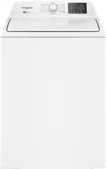 Whirlpool - 4.2-4.3 Cu. Ft. High-Efficiency Top Load Washer with 2-in-1 Removable Agitator - White