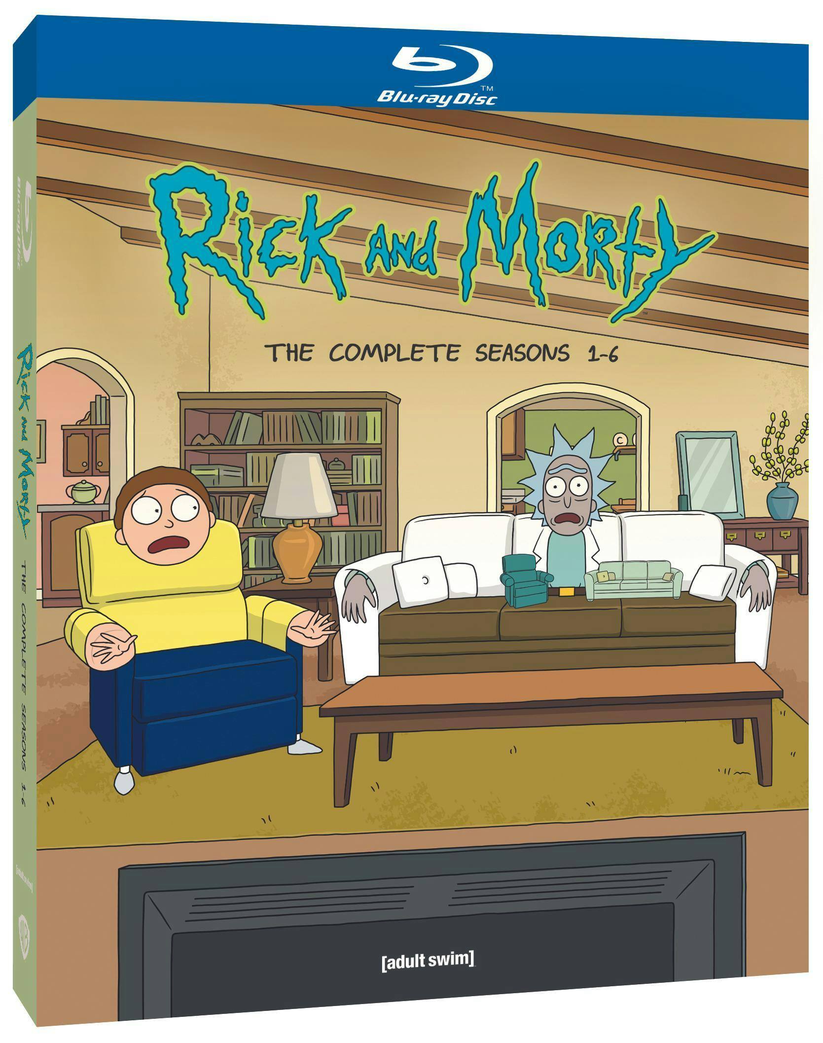 Angle. Rick and Morty: Seasons 1-6 (Box Set) [Blu-ray].