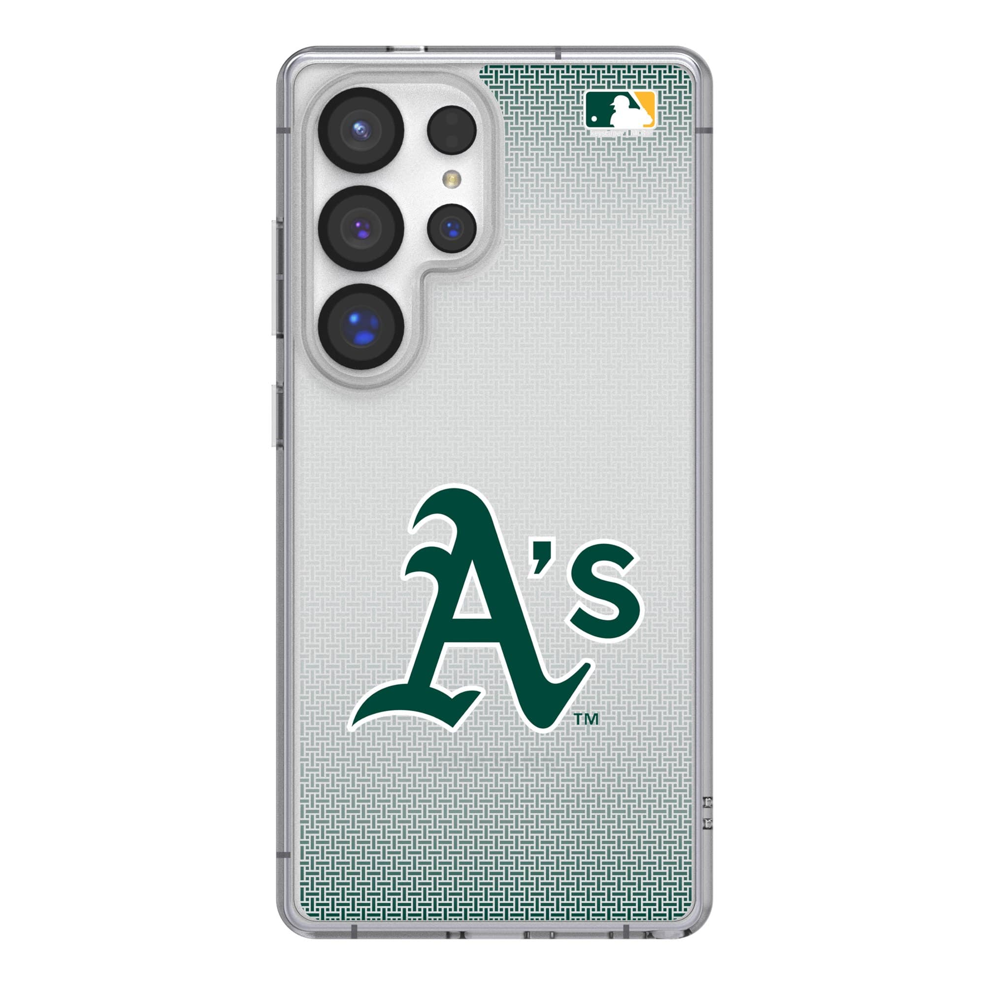 Keyscaper - MLB - Athletics Linen Logo Galaxy Clear Case - S23 Plus - Multicolor price history on PriceWatchPro