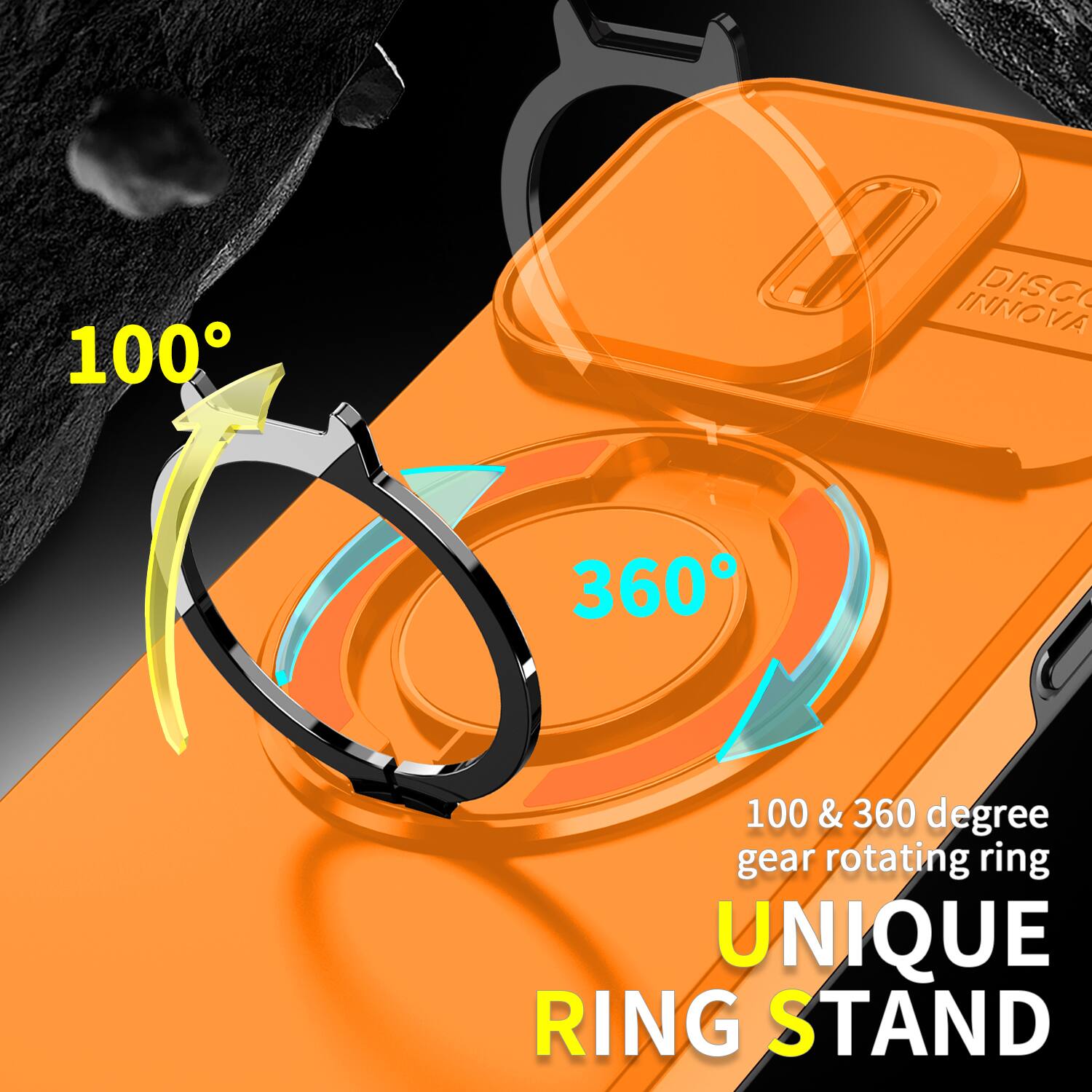 100
DISCO INNOVA
360
100 & 360 degree gear rotating ring
UNIQUE RING STAND