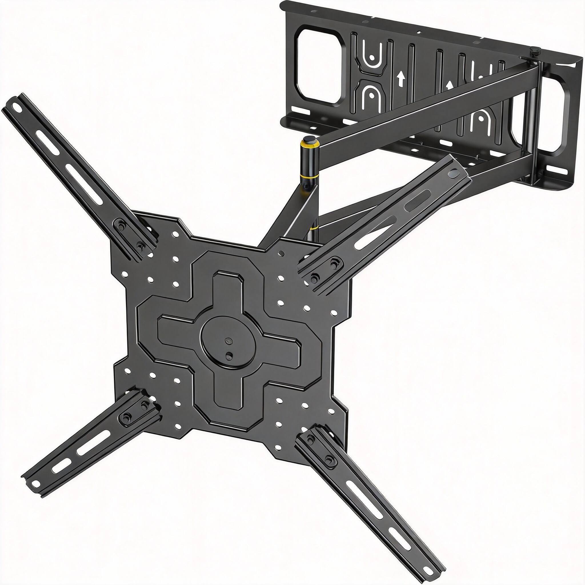 Front. OMOMMD - Corner Full-Motion TV Mount 26-65" 77lb 25.6"Arm Swivel Tilt 90°Rotate VESA100-400 - Corner TV Mount 26-65 inch.