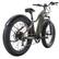 Alt View 13. GoTrax - Tundra Step Over eBike w/ 43 mile Max Operating Range and 20 MPH Max Speed - Green.