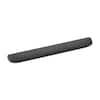 Front. Staples TECH - Staples TECH Gel Non-Skid Wrist Rest, Black (ST61823) - Black.