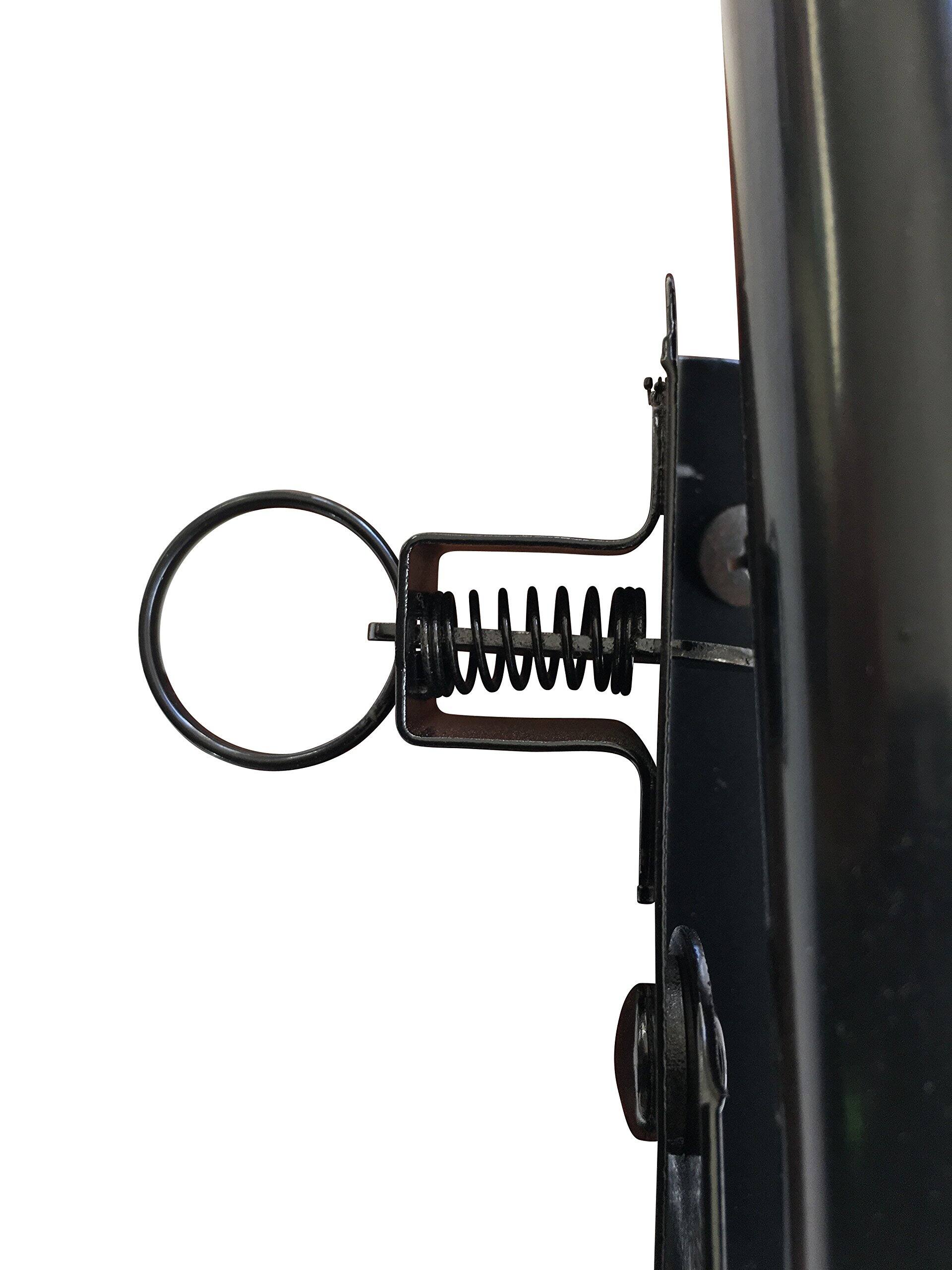 Alt View 1. JETRANSPORT - Cushioned Padded Folding Stool 12-Inch Diameter Padded Seating TopSeat height 18"; Can hold up to - Default.