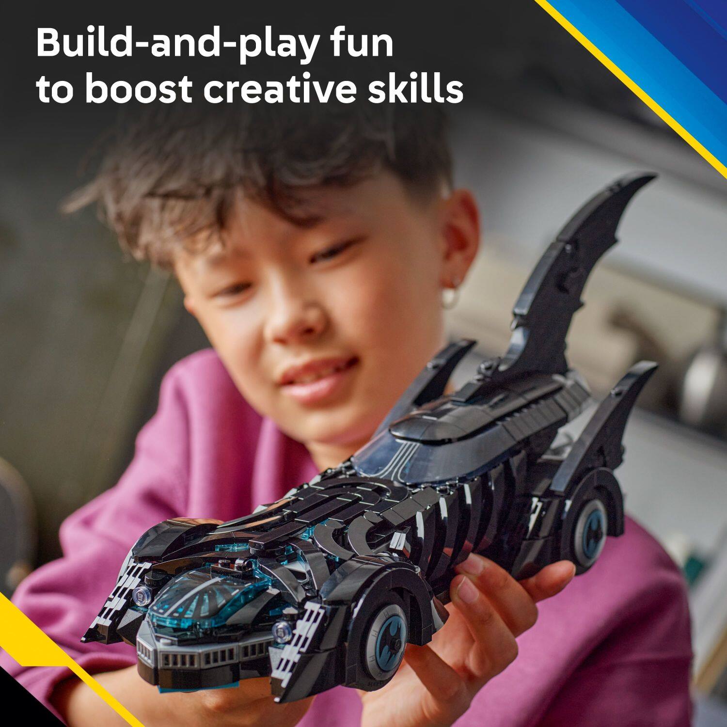 Build-and-play fun to boost creative skills.