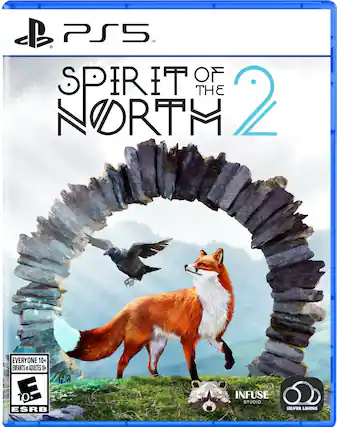 PS5 TM SPIRIT OF THE NORTH 2 EVERYONE 10+ ENFANTS et ADULTES 10+ D 10+ ESRB INFUSE STUDIO SILVER LINING - E10+ (Everyone 10+)