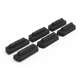 Yakima - Landing Pad 30 Fixed Point Tower Compatible w/2010+ Lexus GX, Set of 6 - Black