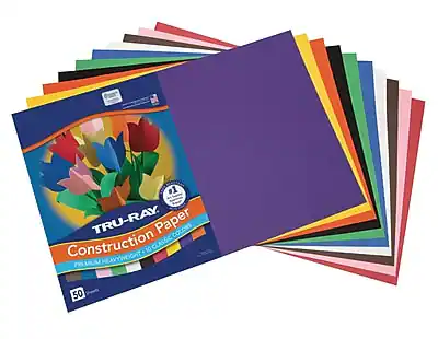 #1 TRU-RAY
Construction Paper
Premium Heavyweight
10 Classic Colors
50 Sheets