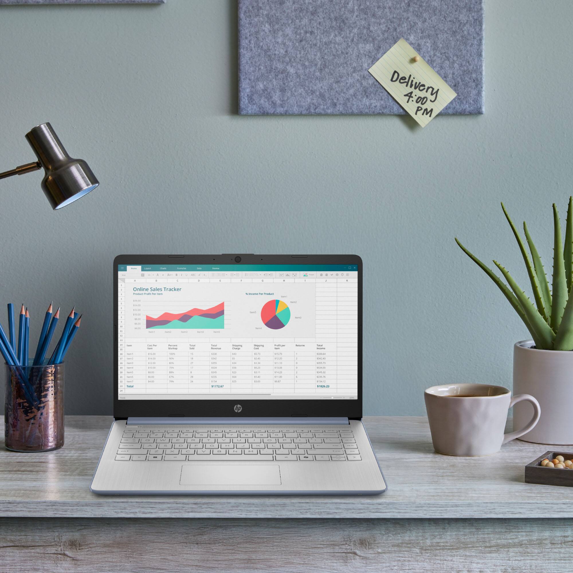 Delivery 4:00 PM

Online Sales Tracker