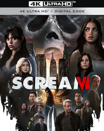 Front. Scream VI - 4K Blu-Ray.
