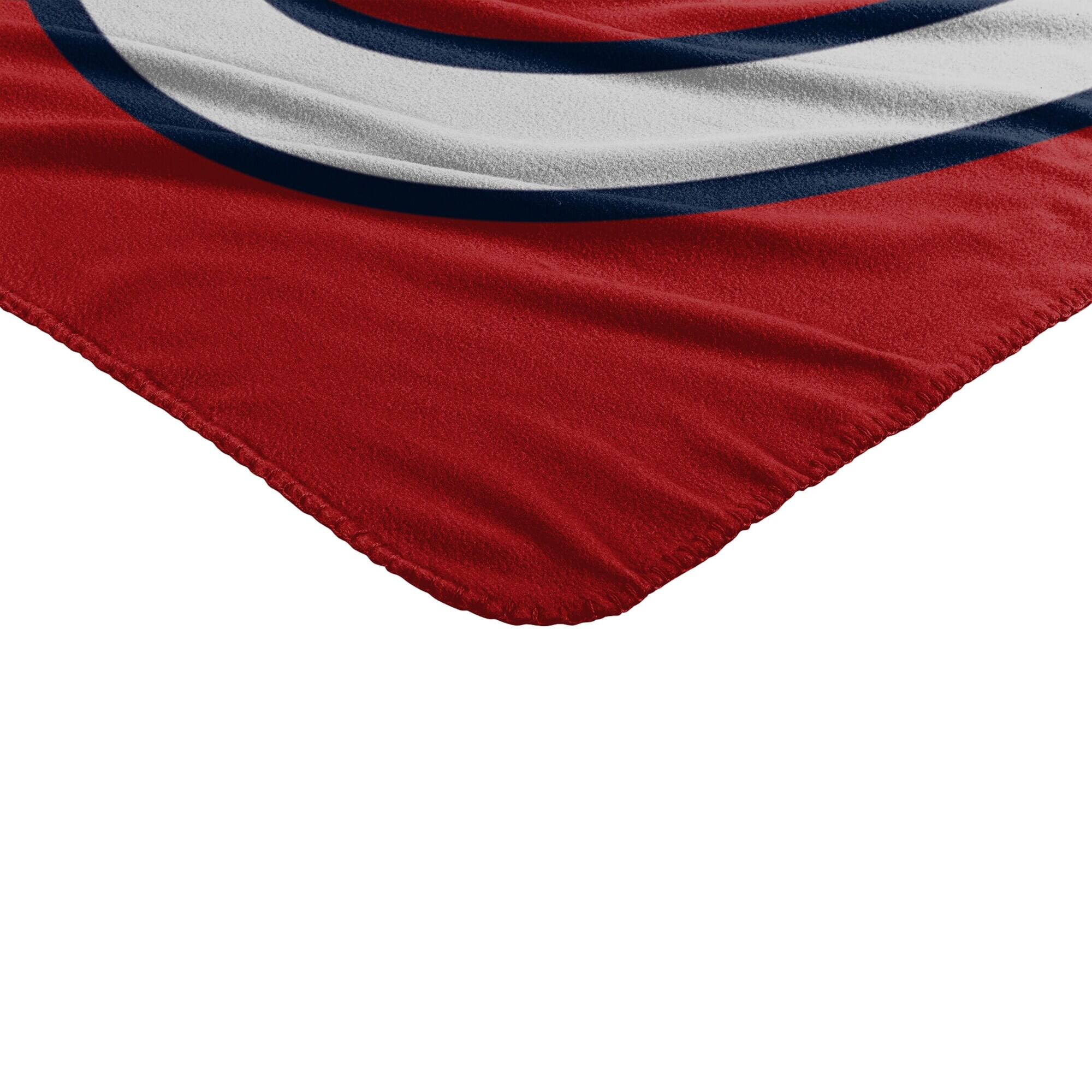 Alt View 2. Northwest - Washington Nationals 50" x 60" Campaign Fleece Throw - Blue.