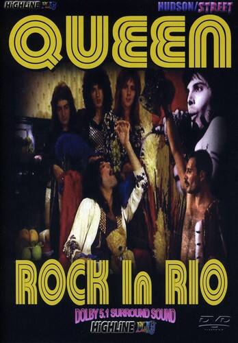 Front. Queen - Rock in Rio   - DVD.