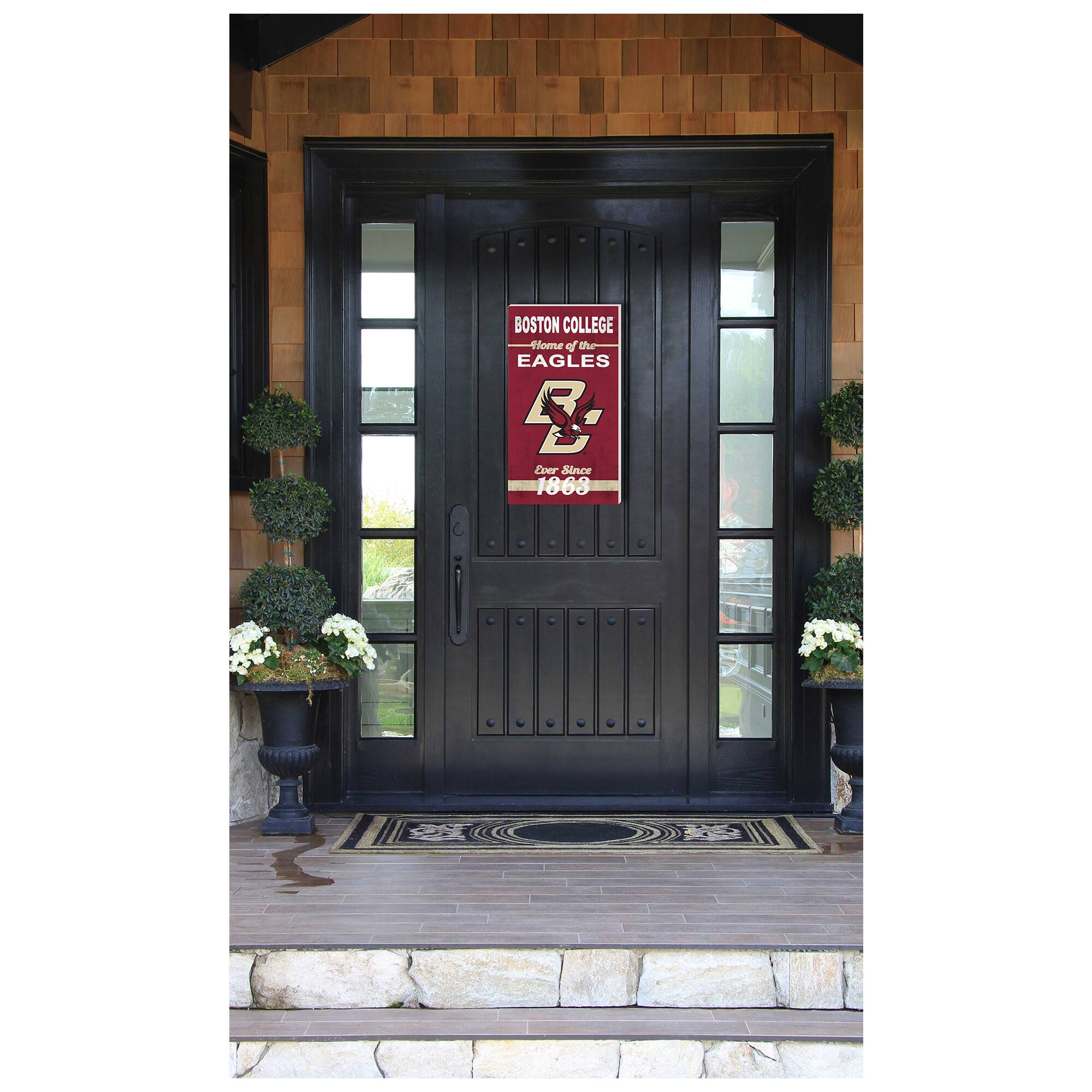 BOSTON COLLEGE  
Home of the EAGLES  
Ever Since 1868