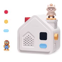 Baseus - Talenpal Lion Family AI Storyteller Set - Premium Toddlers Educational Toy & Screen-Free Interactive Bedtime Robot - Multicolor