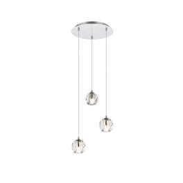 Elegant Lighting - Eren 3 lights pendant - Chrome