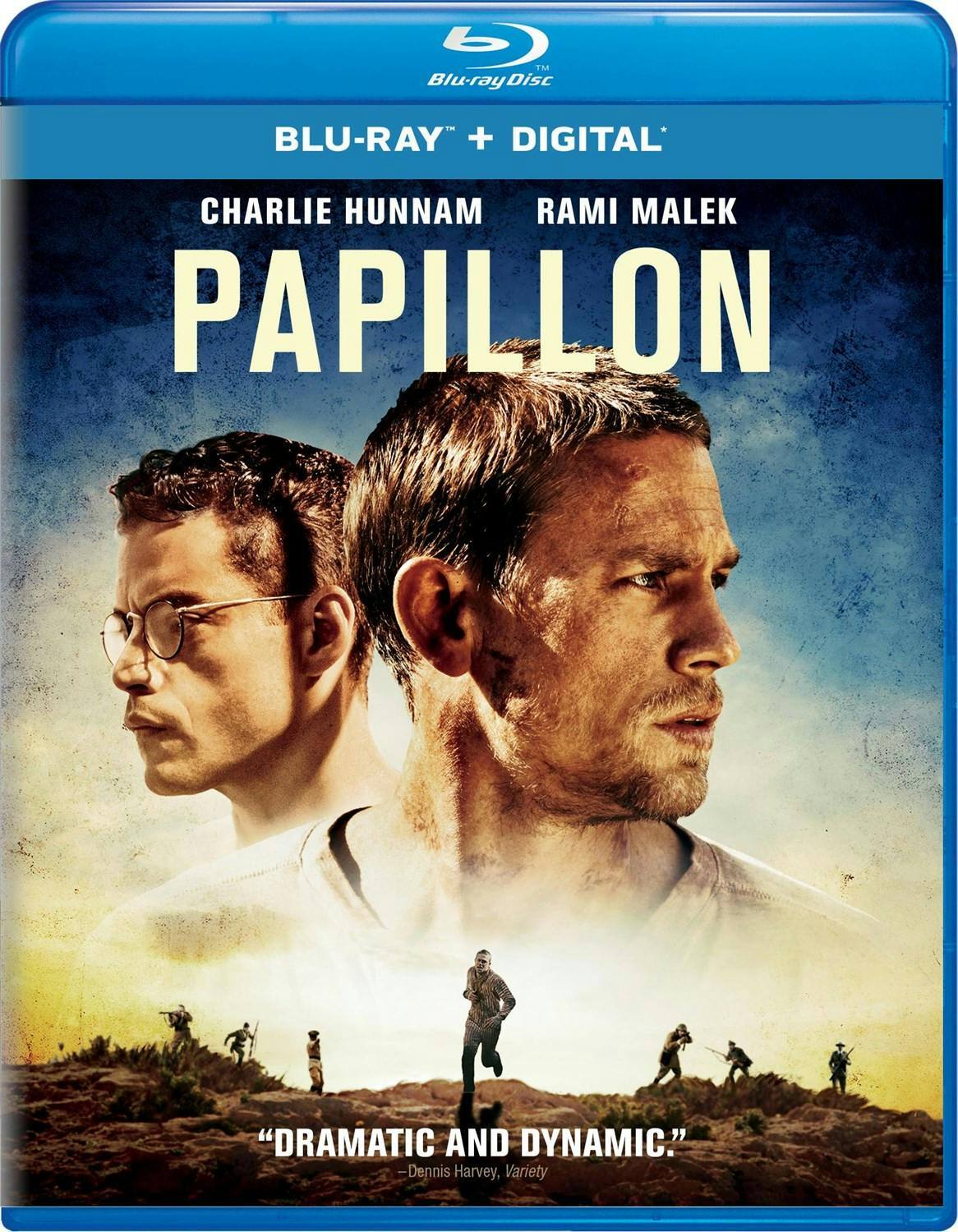 Front. Papillon (Blu-ray + Digital HD) [Blu-ray].