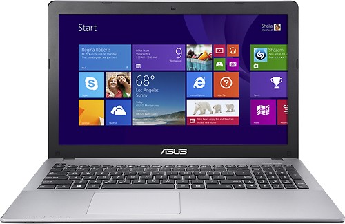  Asus - 15.6&quot; Touch-Screen Laptop - Intel Pentium - 4GB Memory - 500GB Hard Drive - Gray
