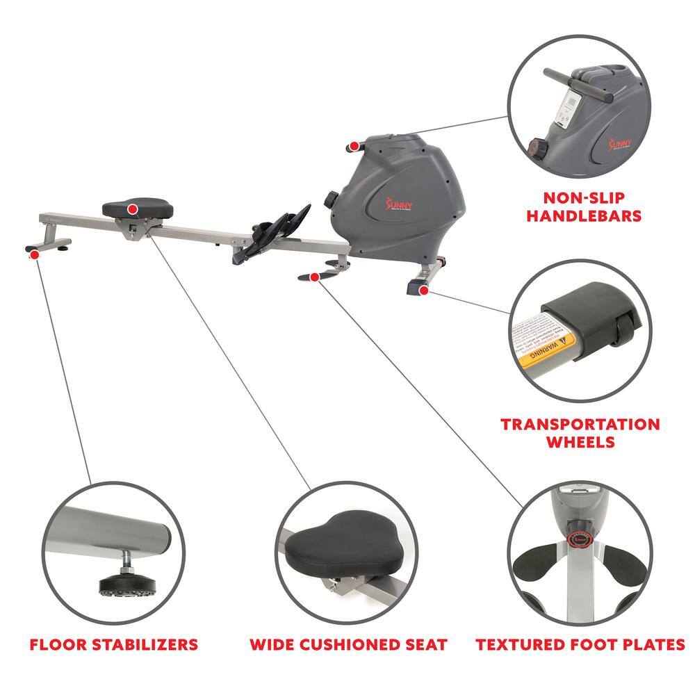 Sunny SUNNY NON-SLIP HANDLEBARS V WARNING TRANSPORTATION WHEELS FLOOR STABILIZERS WIDE CUSHIONED SEAT TEXTURED FOOT PLATES