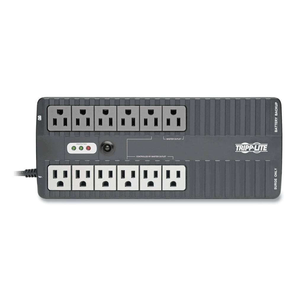 TRIPP-LITE  
BATTERY BACKUP  
SURGE ONLY  
CONTROLLED BY MASTER OUTLET  
MASTER OUTLET