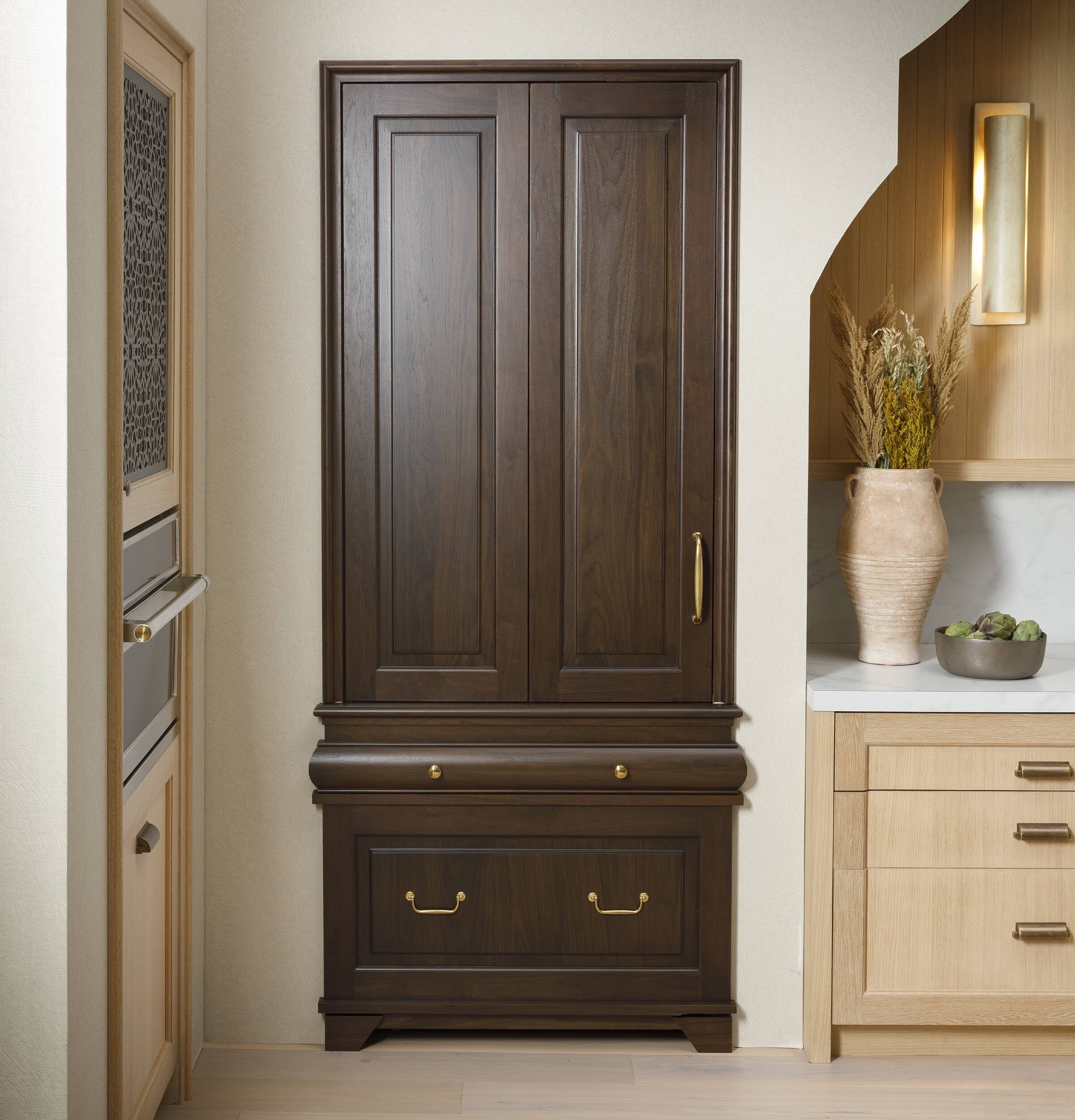 Alt View 17. Monogram - 20.2 Cu. Ft. Bottom-Freezer Built-In Smart Refrigerator with Convertible Temperature Drawer - Custom Panel Ready.